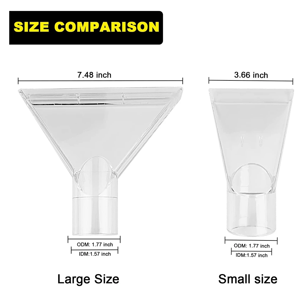 L65A Teppich-Staubsauger-Extraktor-Aufsatz-Werkzeug, Reinigungs-Staubsauger, klare Polsterung, Auto-Detaillierung, verwandeln Shop-Staubsauger in einen Extraktor A