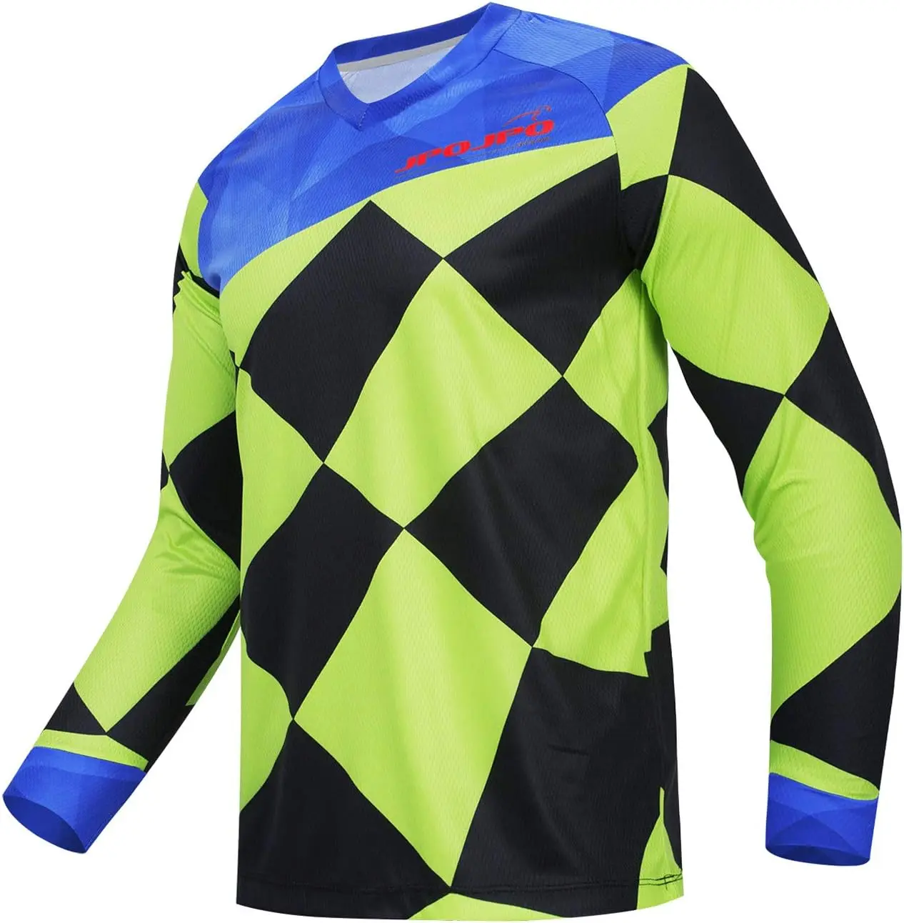 الرجال الدراجات الملابس الدراجات الجبلية دراجة نارية عبر البلاد الملابس موضة تنفس التجفيف السريع بأكمام طويلة تي شيرت #6