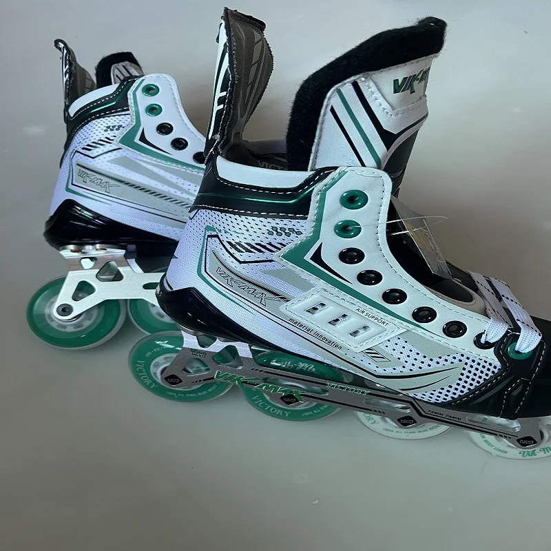 Patins de hockey en ligne de haut niveau, fabricant de chaussures de hockey d'équipe, bottes de patinage intégrées haut de gamme