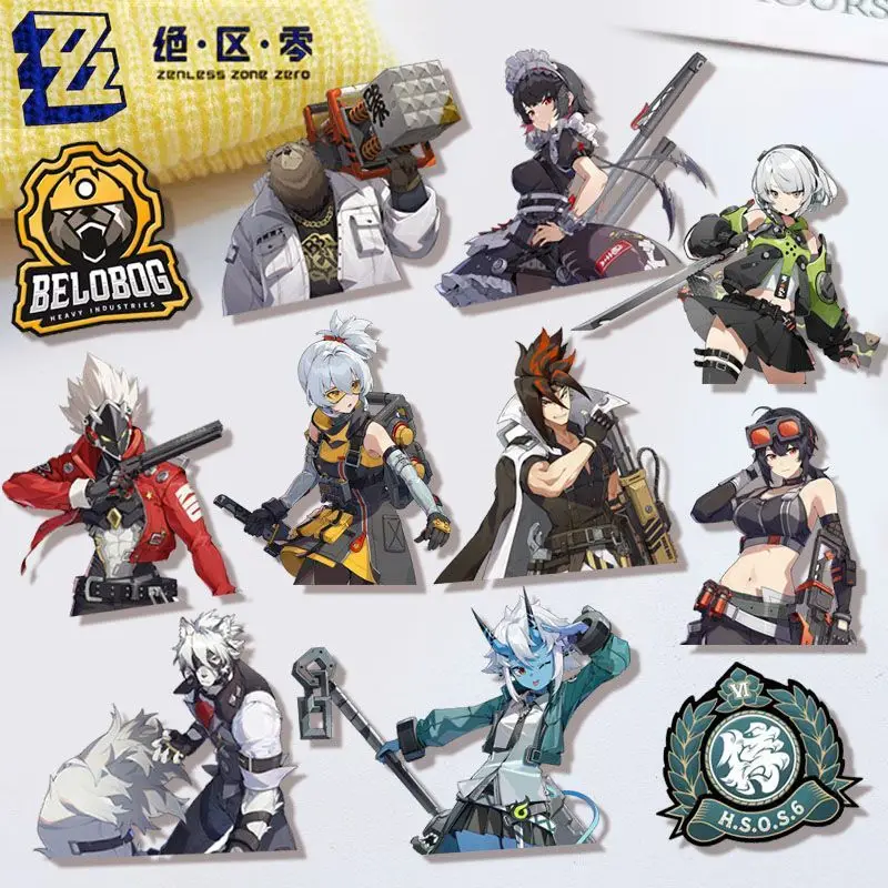 

Anime Zenless Zone Zero Gaming Peripherals Cosplay Prop Acrylic Pin Badge Bags Brooch Collect Gift