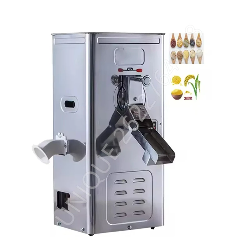 Commercial Fully Automatic Cabinet Type Stainless Steel Rice Milling Machine Multifunctional Grain Peeling Maker