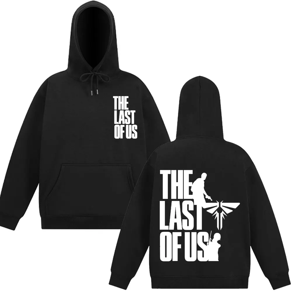 

The Last of Us Vintage Graphic Hoodies Punk Gothic Men Women Pullovers Oversized Casual Y2k High Quality Sweatshirts Streetwear
