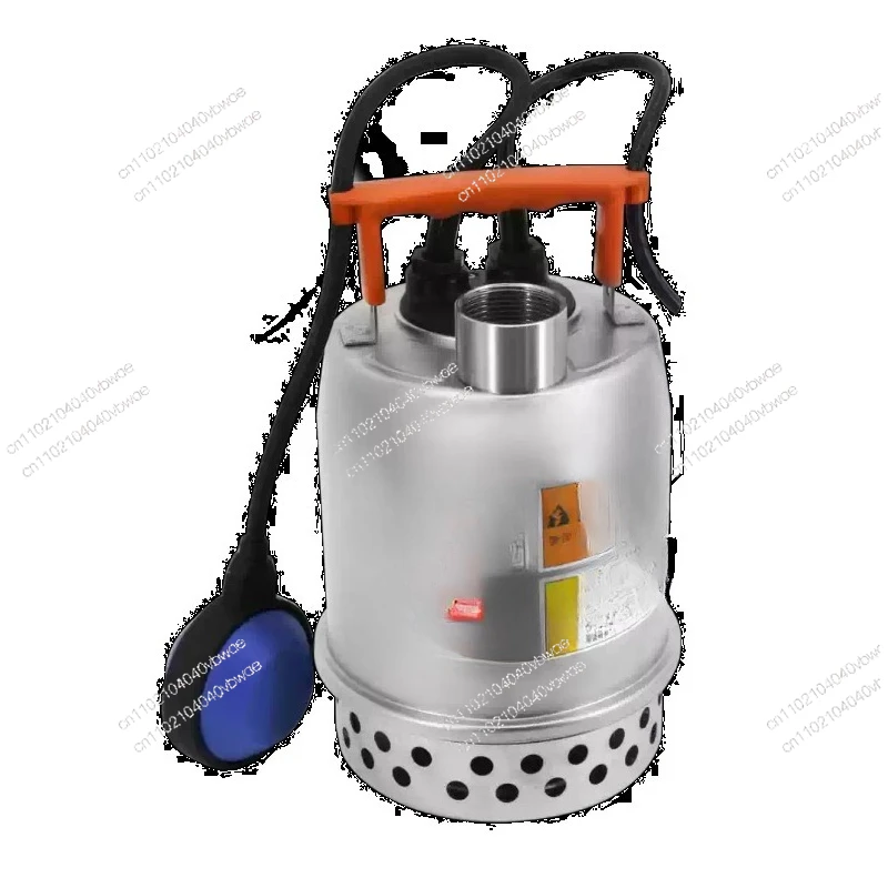 Stainless Steel 304 Submersible Pump 220V Automatic Drainage Sewage Water Pump for Basement Sump QCK Type