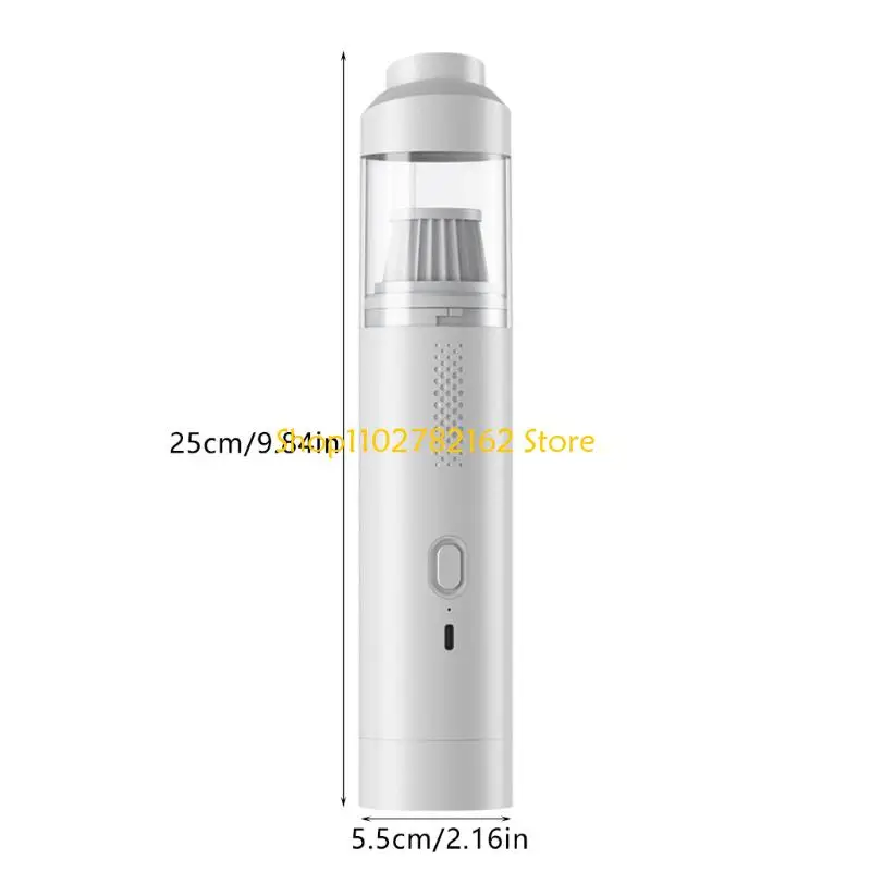 547B Powerful 9000Pa Suction Wireless Car Vacuum Cleaner Double Function Upgrades for Pet Hair Dust Removal In Vehicles & Home