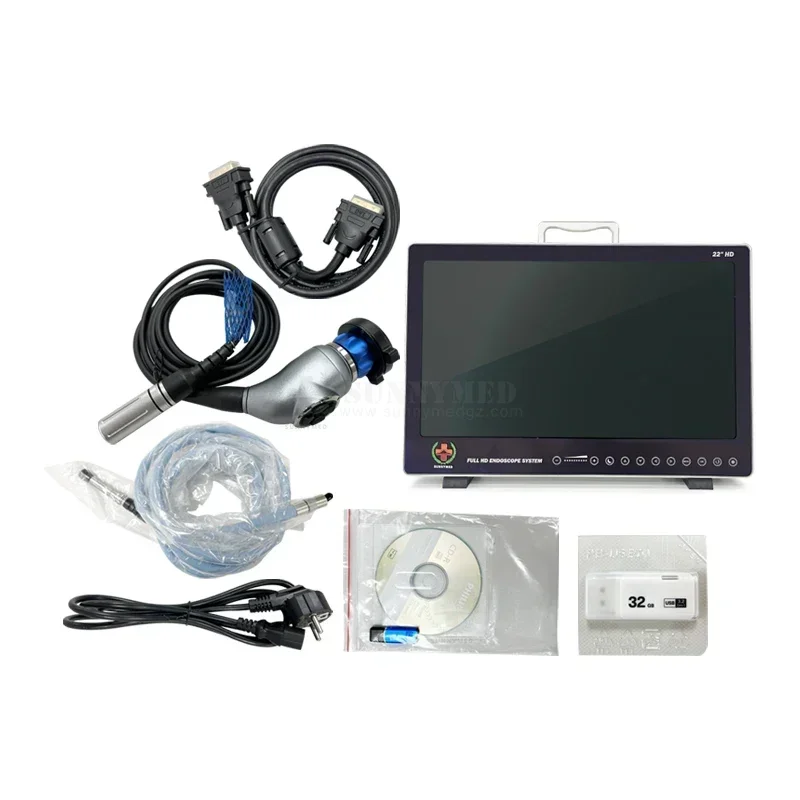 Clinic Endoscopy Camera Built in USB LED Light Source for Nasal Urology Endoscopy System Instruments