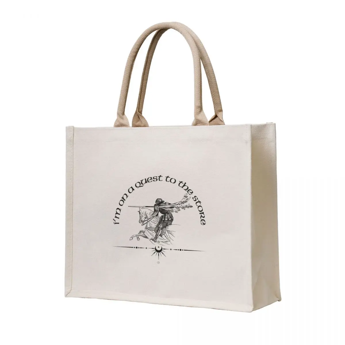 

Questing Tote Bag Shopping bags canvas shopping bag hand bag ladies Women's handbag