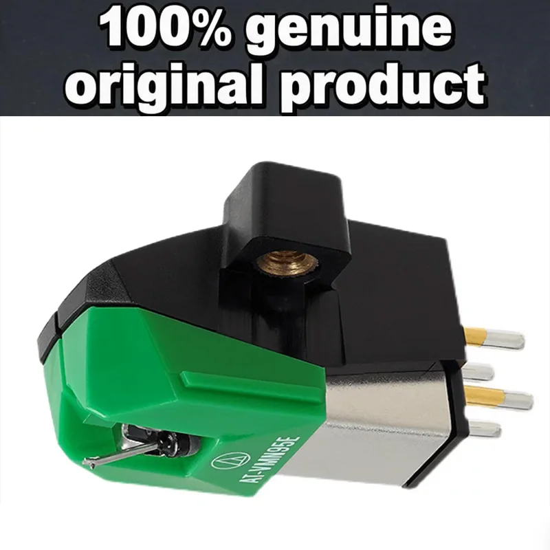 1pcs 100% Original AT-VM95E AT-VM95C Dynamic magnetic MM Stereo Vinyl Upgrade Replaces Cartridge