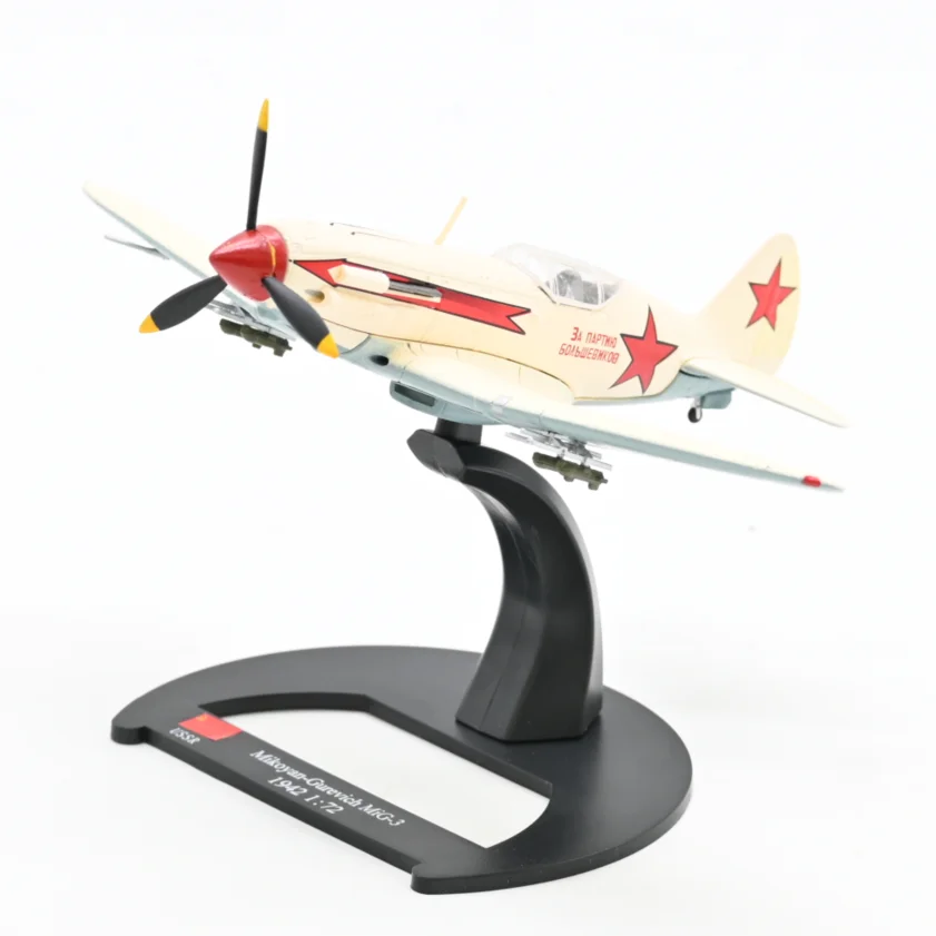 

1/72 Scale Alloy Fuselage CHE14610 MIG3 MiG 3 Finished Aircraft Model Collection Ornaments Toys Gift Souvenir Ornaments Display