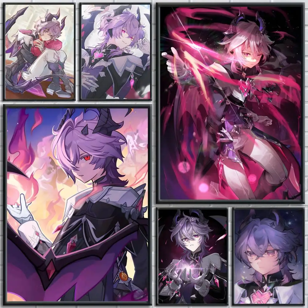 

Durin G-genshin Impact Poster Trendy And Easy-to-Apply Wall Art Stickers For Home Decor And Dorm Room Walls