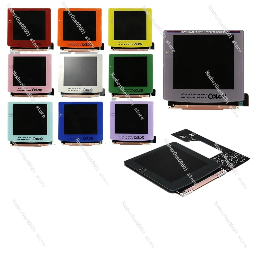 NEW V3.1 IPS Display LCD KIT 2.0 High Light Backlight Display Laminated Panel and Lens Adjustable for Gameboy Color GBC