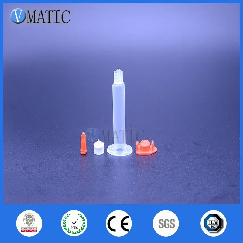 ‌Bulk 3ml Pneumatic Syringe Kit | 2500pcs/Lot Industrial Dispenser for Resin/Adhesive/Lubricant (Full Accessories + Luer Lock)‌