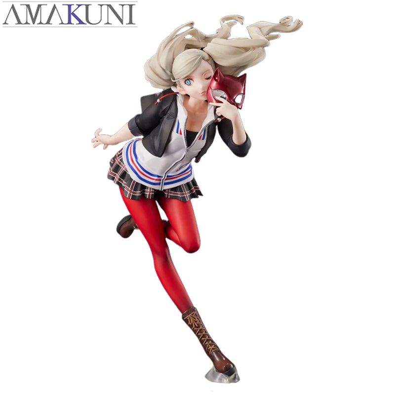 

В наличии Оригинальная униформа AMAKUNI Anne Takamaki Ver. Фигурка аниме Persona 5, Коллекционная модель куклы, орнамент, подарок