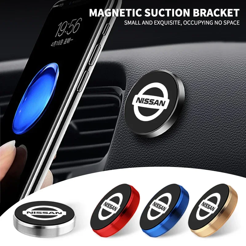 Fashion Car Phone Holder Magnetic Universal Magnet Phone holder For Nissan Qashqai J10 J11 Trail Tiida Juke Teana Pulsar Altima