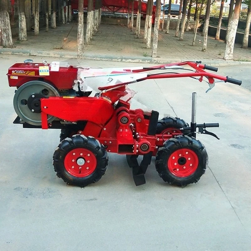 

Upgraded garlic harvester, garlic harvester, micro-tiller
