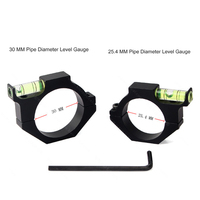 Alloy Rifle Scope Laser Bubble Spirit Level For 25.4mm Pipe Diameter 30mm Pipe Diameter 35mm level Gauge Ring Mount Holder Scope