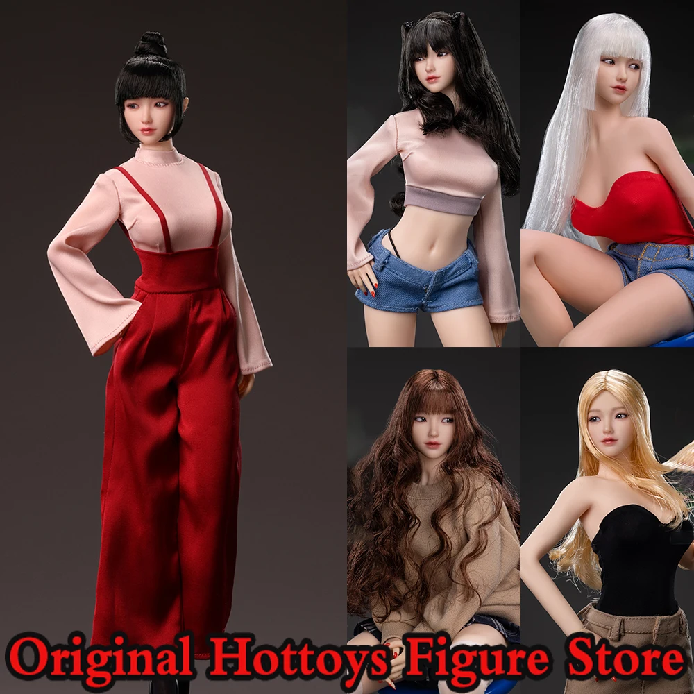 

I8toys I8-H005 1/6 Scale Female Soldier Head Sculpture Xiao Chun Movable Eyes Head Carving Fit 12-inch Action Figure Model Doll