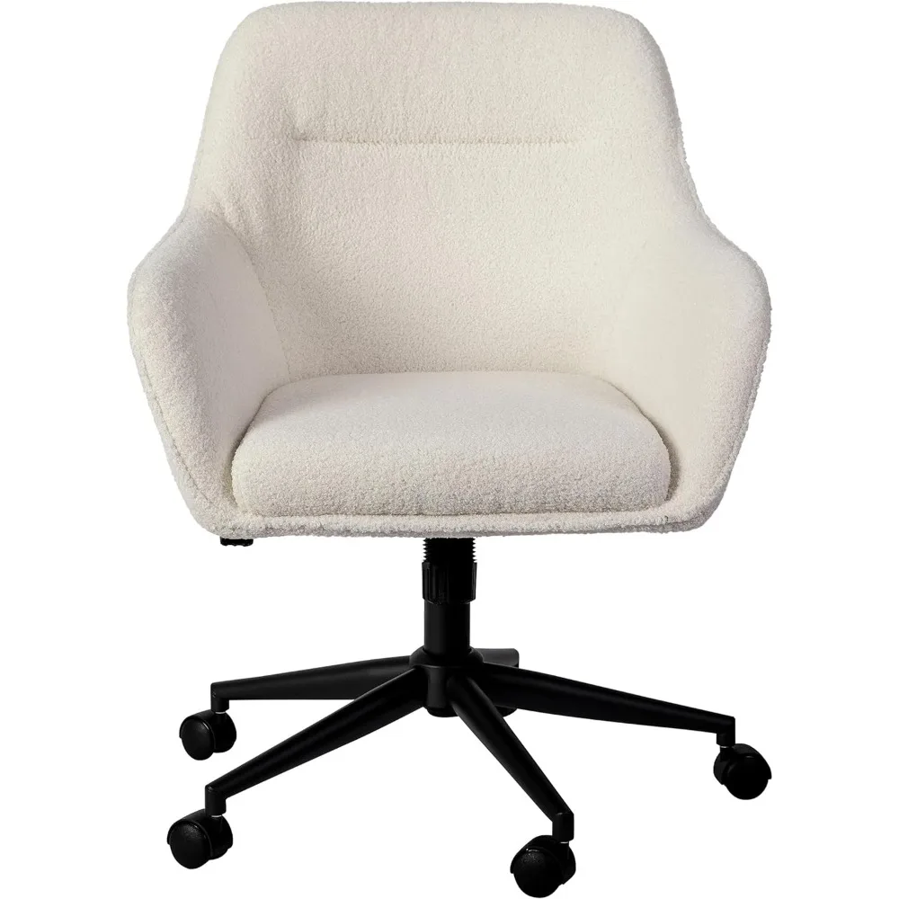 Swivel Task Chair With Flared Arms for Home Office Computer Armchair Gaming Furniture