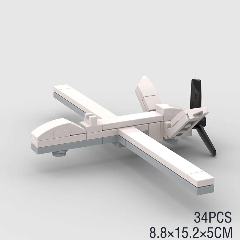 WW2 Military Battle Mini Plane US P-51 Mustang Aircraft Rescue Vehicle Copter France Army Set Building Blocks Toys World War II_voghion.com