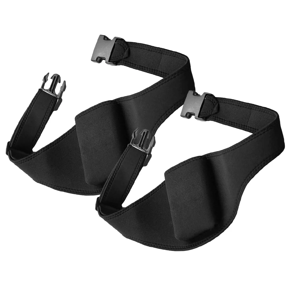 

2 Pcs Microphone Belt Bag Holder Outdoor Pouch Sports for Neoprene Cellphone Waist Use Bracket