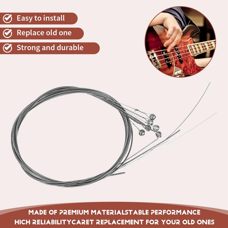 6Pcs 150Xl/.009In Electric Guitar Amp Strings Set for