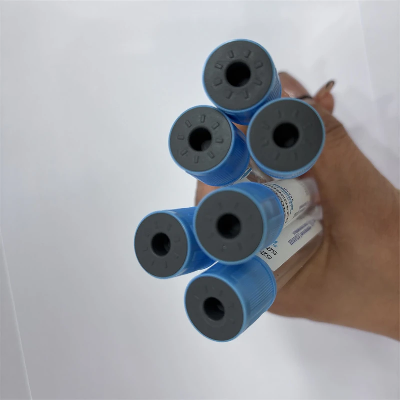 50 teile/los Einweg Sterile Vakuum Blut Sammlung Rohr Natriumcitrat 1:9 Labor Test PRP Rohr Kunststoff Rohre Blau Top