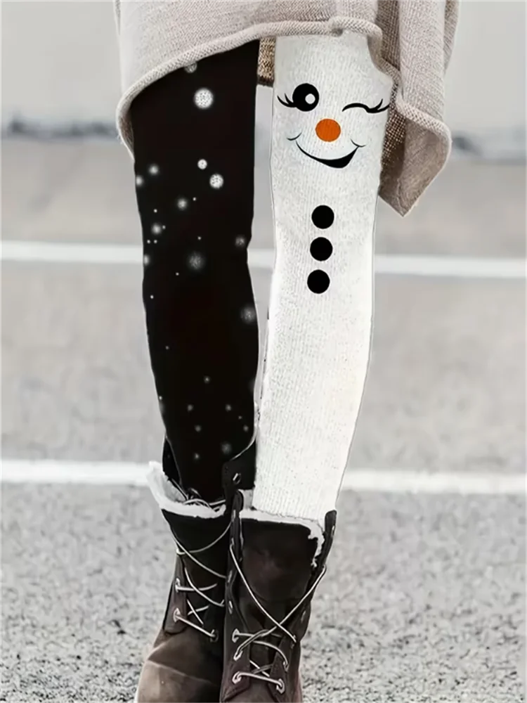 

Women's Leggings christmas leggings Stretchy Slim Tights Sexy Fashion Yoga Pants Trendy Cool Workout Trousers