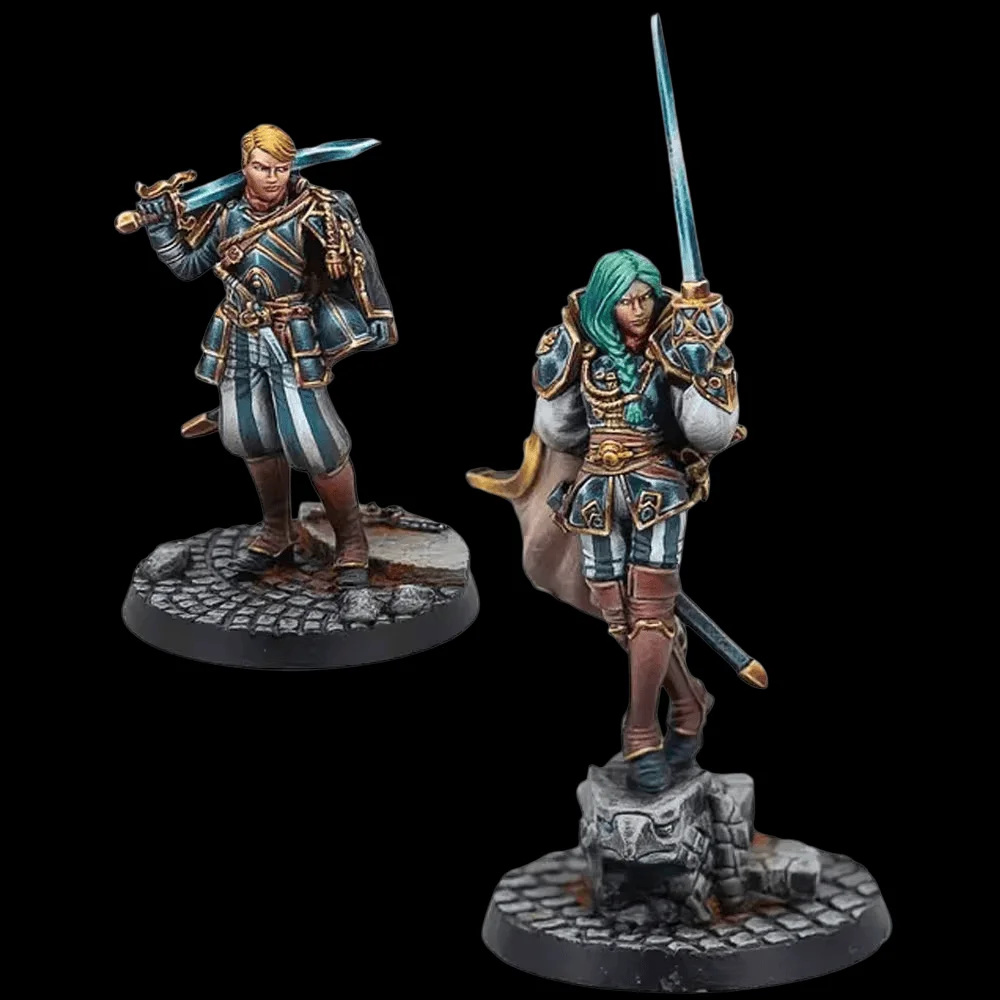 

Die casting resin model assembly kit, GK, Swordsman Squad 2, unpainted (including base)