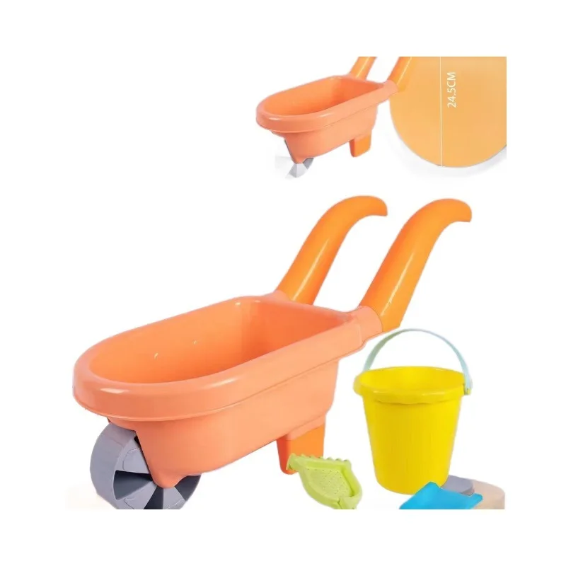 Ensemble de voiture jouet pour enfants, outils de creusement de plage pour bébé, pelle et seau, sablier, piscine de sable