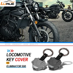 For Kawasaki Eliminator 500 Eliminator500 2024 2025 Motorcycle Eliminator500 Accessories Key Case Cover & Key Chain Keyring Keyc