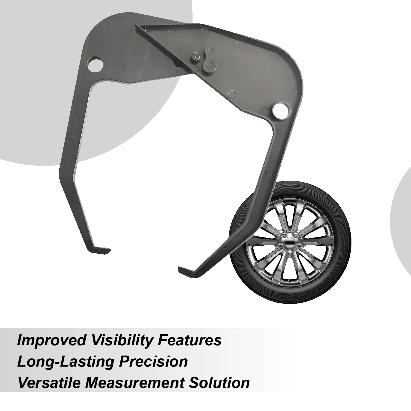 

Штангенциркули для автомобильных колес, портативные весы для измерения ширины колес, высокоточный измерительный прибор для колес, автомобильный измерительный инструмент