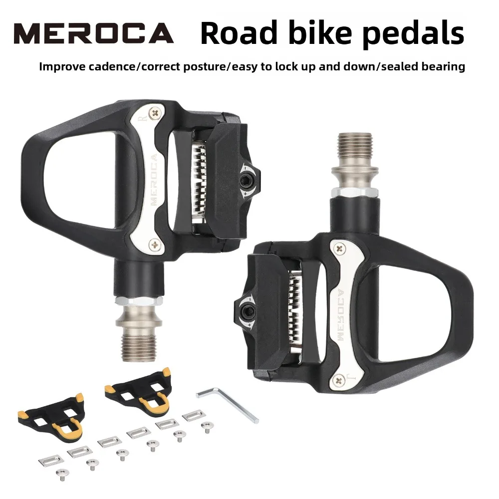 

Велосипедные педали для шоссейных велосипедов. Самоблокирующиеся педали без крепления. Подходят для системы SPD SL. Герметичные подшипники. Автоматическая система фиксации.