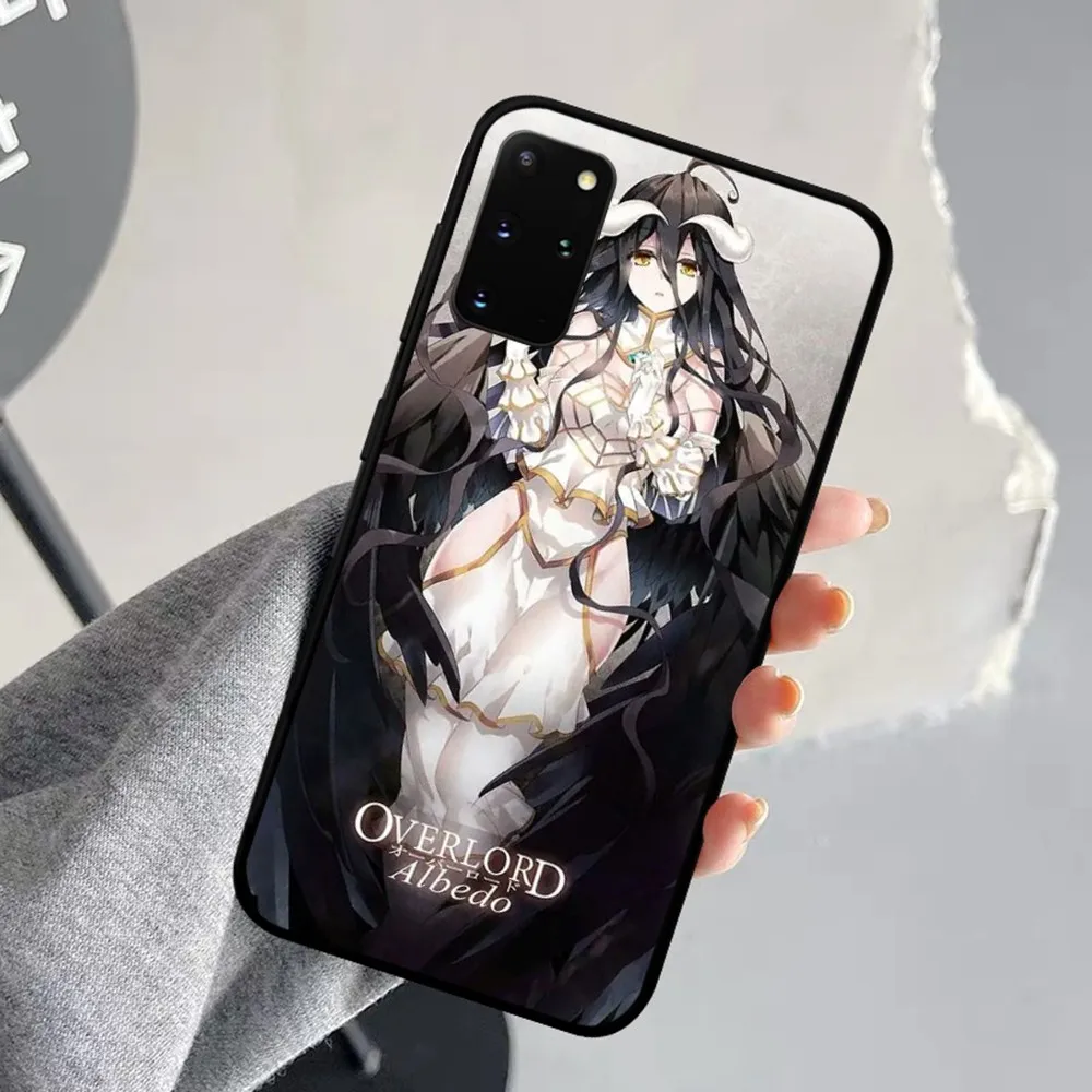 เคสโทรศัพท์ยี่ห้อ Albedo Overlord สำหรับ Samsung S 9 10 20 21 22 23 30 24 PLUS LITE ultra FE fundas S10lite