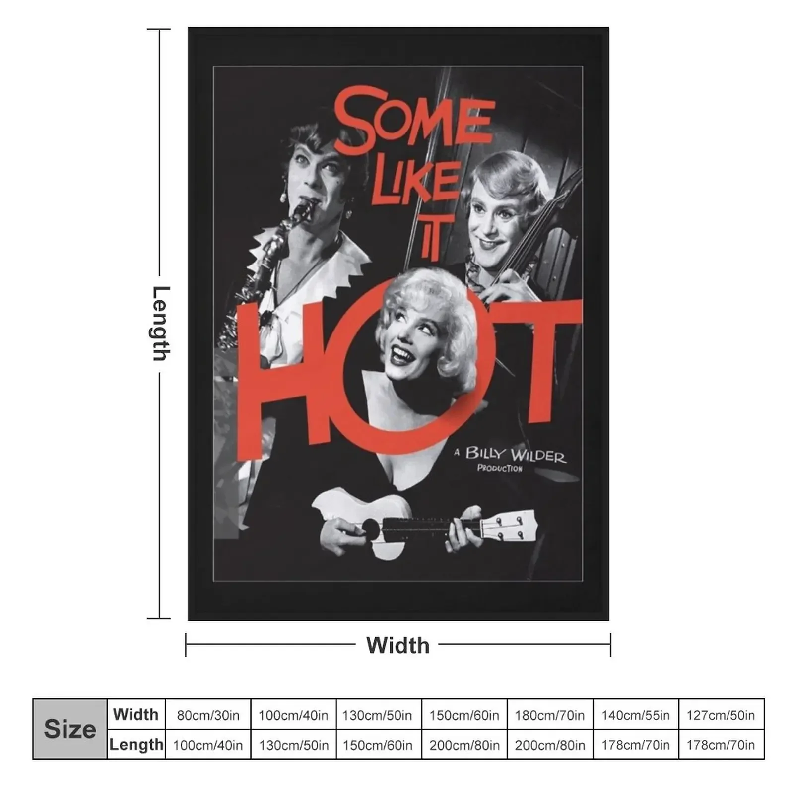 Some like it hot Throw Blanket Soft Plush Blankets