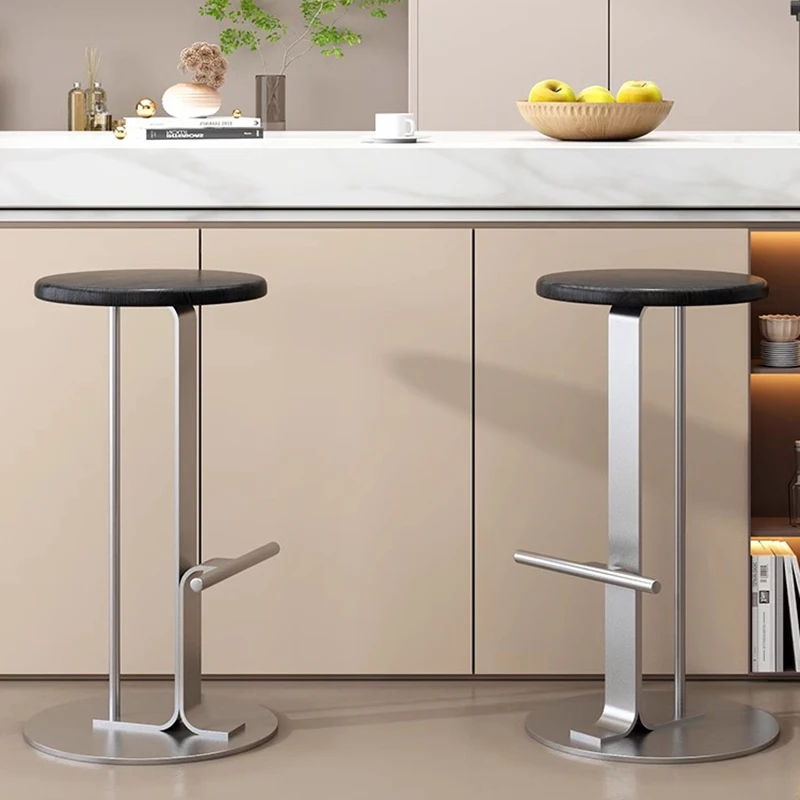 Silla De Bar De estilo nórdico Para cocina, Mueble De diseño De lujo Para decoración del hogar, mostrador europeo moderno