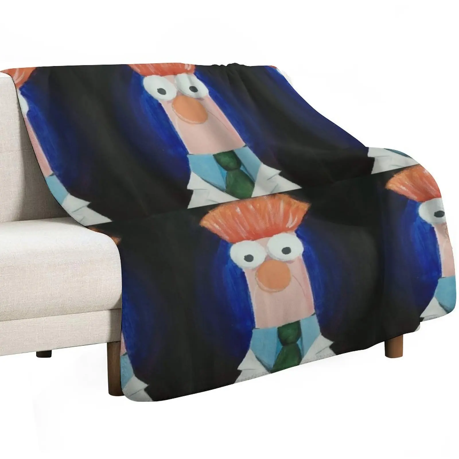 Beaker Throw Blanket Sofa Sofas Heavy funny gift blankets and throws Cute Blankets