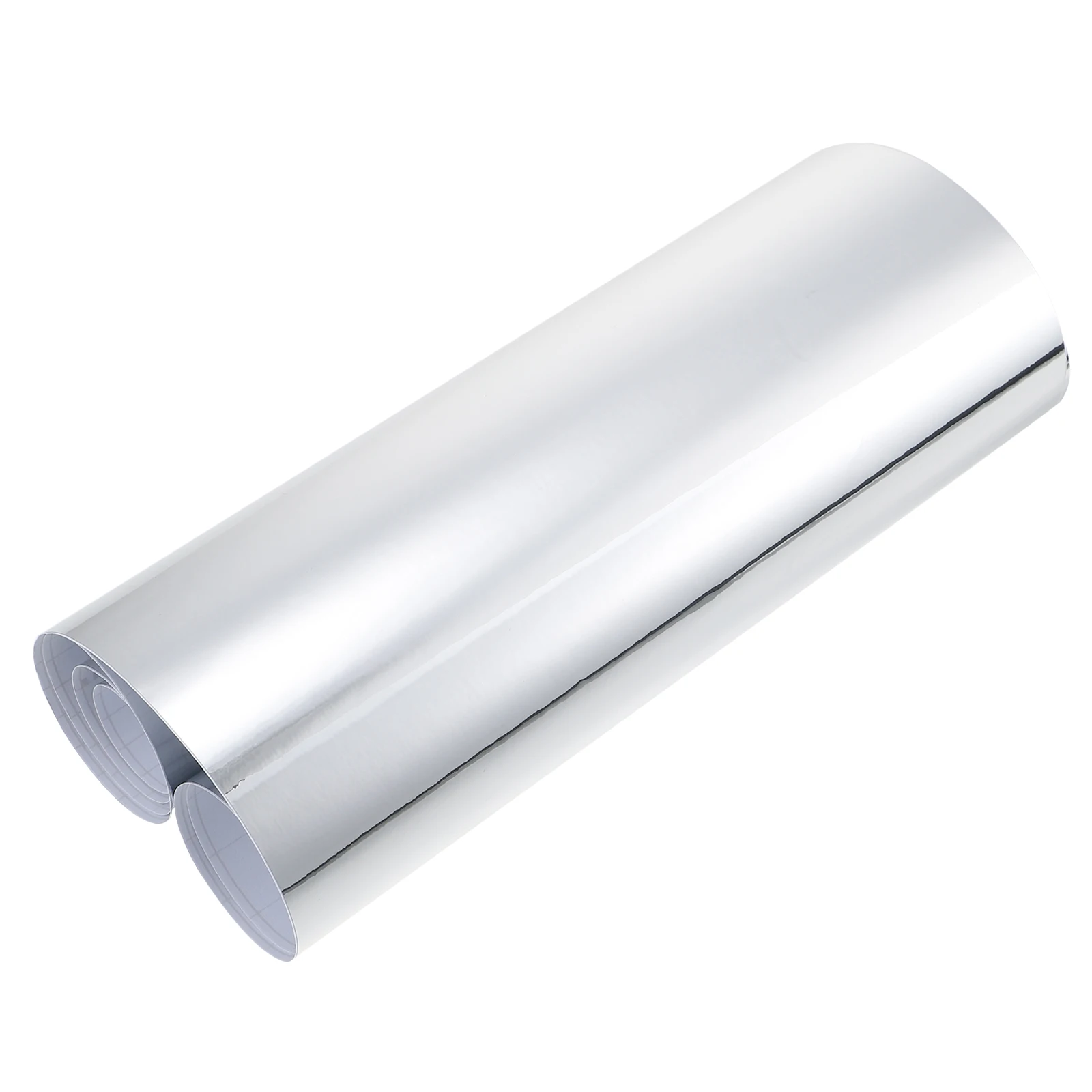 

Metal Self adhesive Vinyl Film 30cmx100cm Silver DIY Transfer Membrane for Clothes Engraving Lettering Customization Craft High