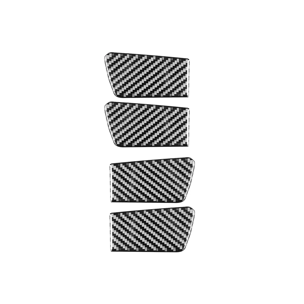 Carbon Fiber Car Inner Door Bowl Cover Trim Sticker for 8Th 2011-2014 Accessories image 4