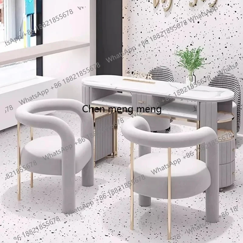 CC182 Design Luxury Nail Table Professional Display Drawers Manicurist Tables Equipment Beauty Mesa De Manicure Salon Home Furni
