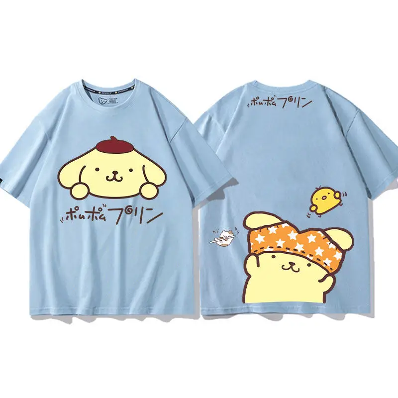 100% Pure Cotton Pudding Dog Double-sided Cartoon Printed Ch