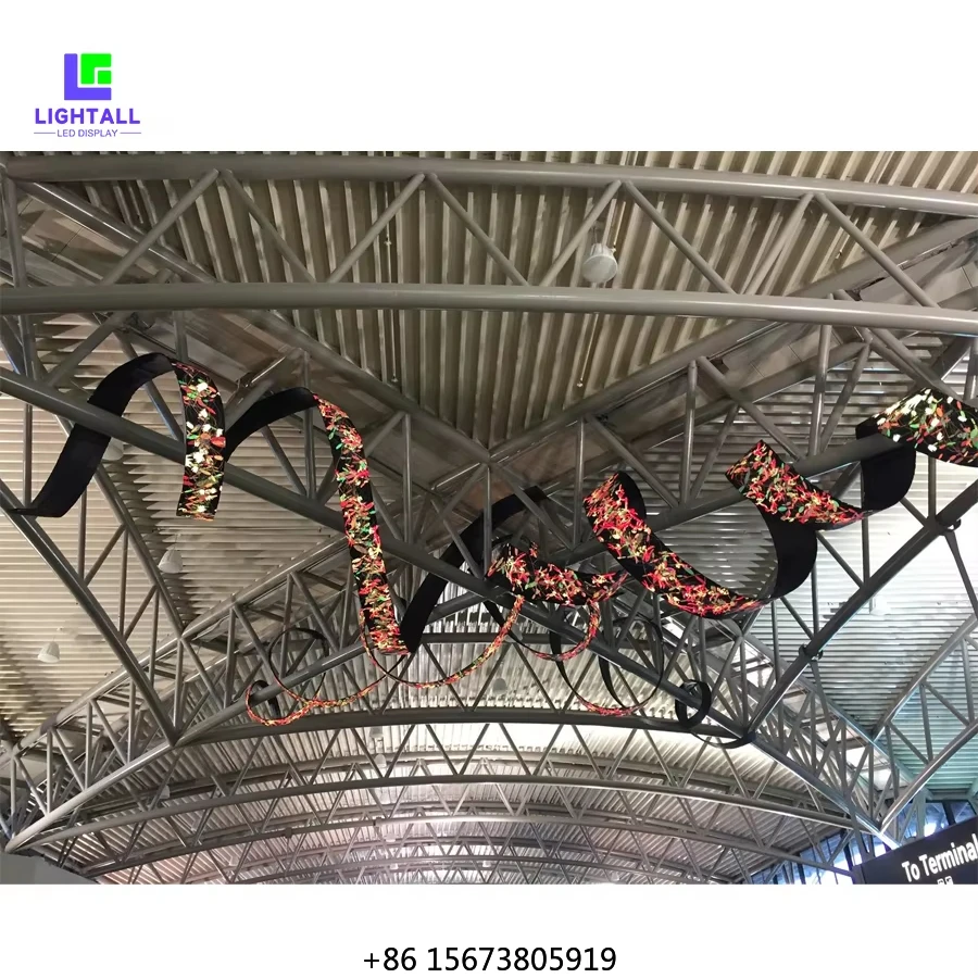 

Гибкие настраиваемые изогнутые экраны 360°, мягкие изогнутые светодиодные дисплеи, гибкие креативные светодиодные панели, модульные гибкие экраны