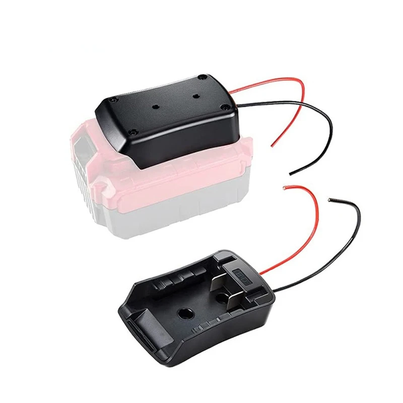 Imagem -05 - Adaptadores de Bateria para Makita Makita Bosch Milwaukee Dewalt Black & Decker Conector de Alimentação 18v Suporte para Doca 14 Fios Awg Faça Você Mesmo Novo