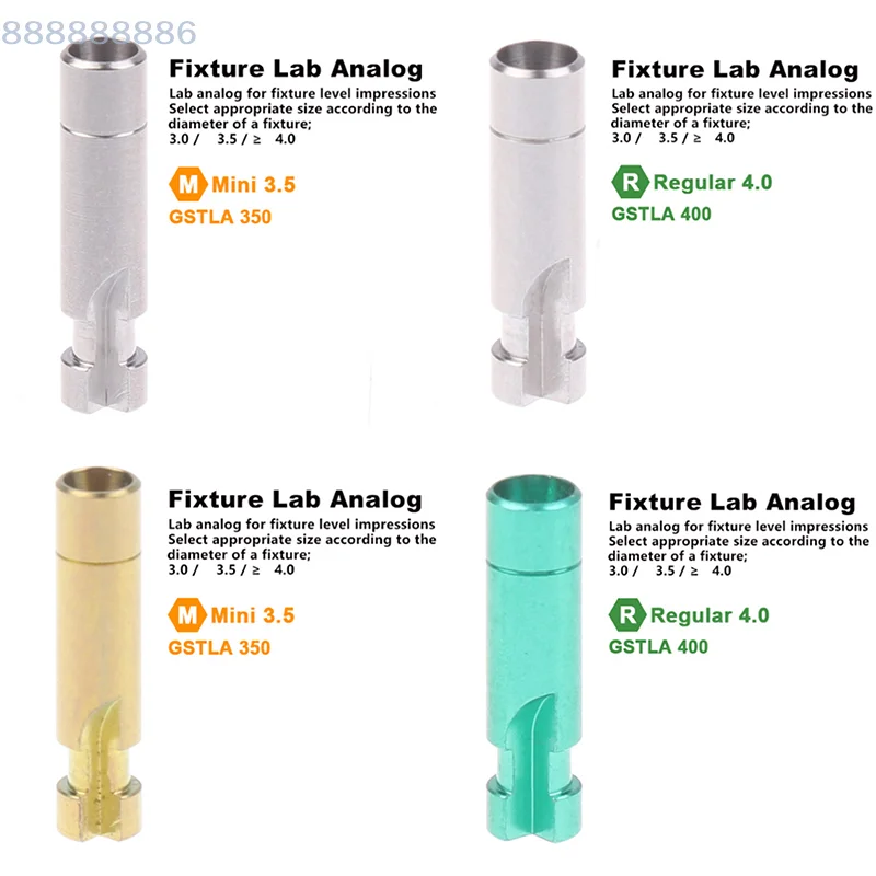 

Osstem Hiossen Compliant Dental Lab Implant Analog Mini Regular для ухода за полостью рта