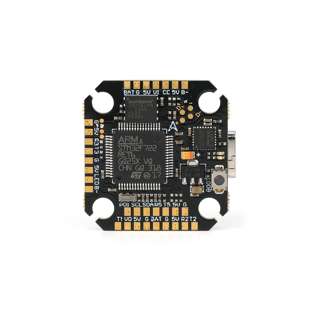 Imagem -04 - Axisflying-argus f7 Mini Controlador de Voo Controlador de Voo Fpv Drone Cinewhoop Estilo Drone fc Esc 40a