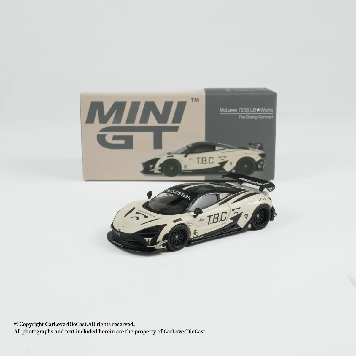 MINIGT 1:64 McLaren 720S TBC #1083 Works The Boring Concept Car