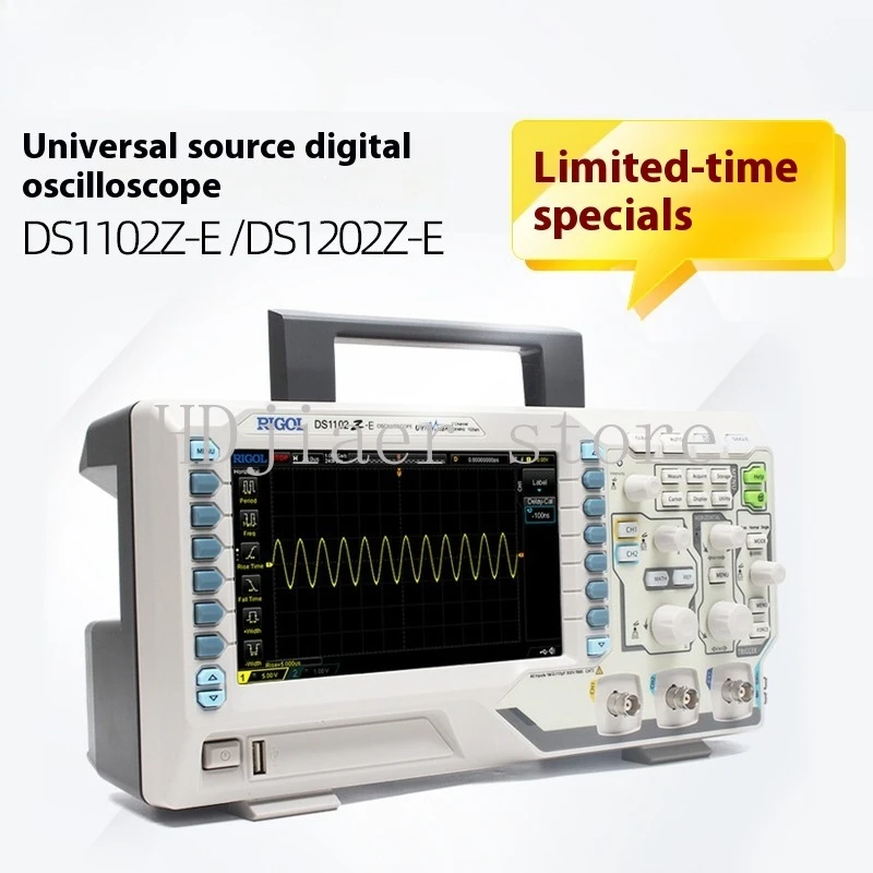

Rigol Industrial Handheld Dual-Channel Digital Oscilloscope DS1102Z-E/DS1202Z-E – Limited-Time Offer