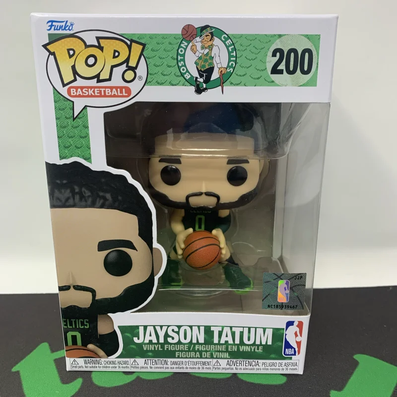 

Funko Pop NBA Celtics Jayson Tatum 2024 City Jersey 200 Original Vinyl Figure Collectible Desktop Decor Birthday Holiday Gift