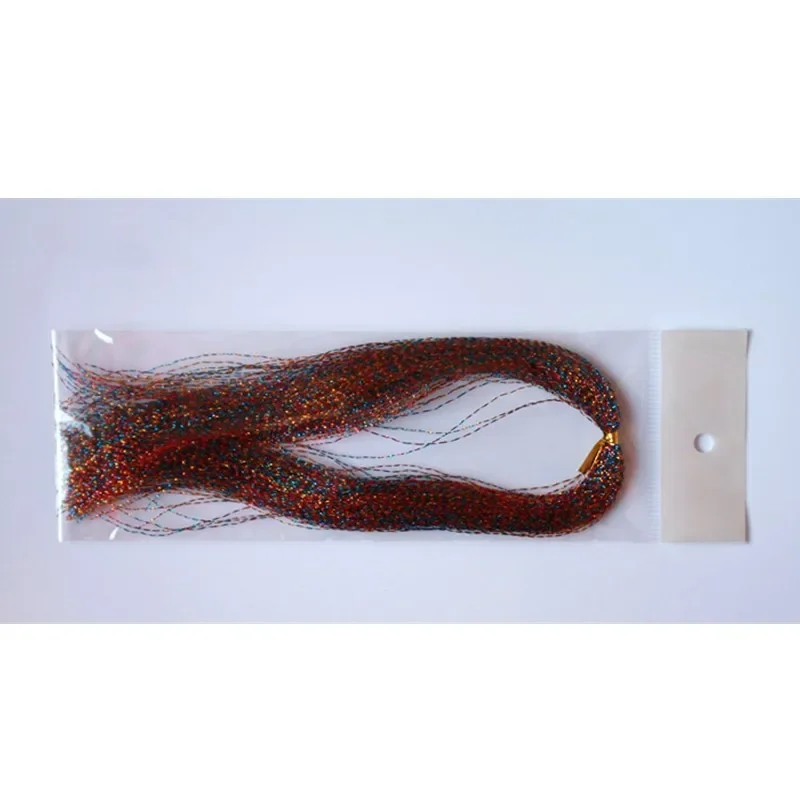 1pc Fly Fishing Luminous Silk Twisted Strand String Line Tying Crystal Shining String Hook Lure Assist Lure Flies Accessories