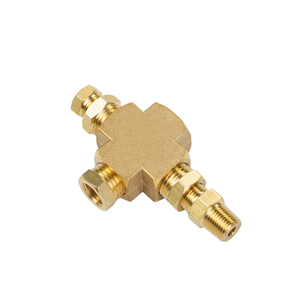 1Set Distributore adattatore per auto per distributore di pressione dell'olio Mittente Sensore di temperatura dell'olio 1/8 pollici-27 NPT 1/4 pollici-18 NPT