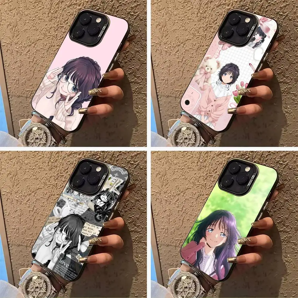 

Shy Kaoruko Waguri Phone Case For iPhone 17,16,15,14,13,12,11 Plus Pro Max Colored Silver Phone Case