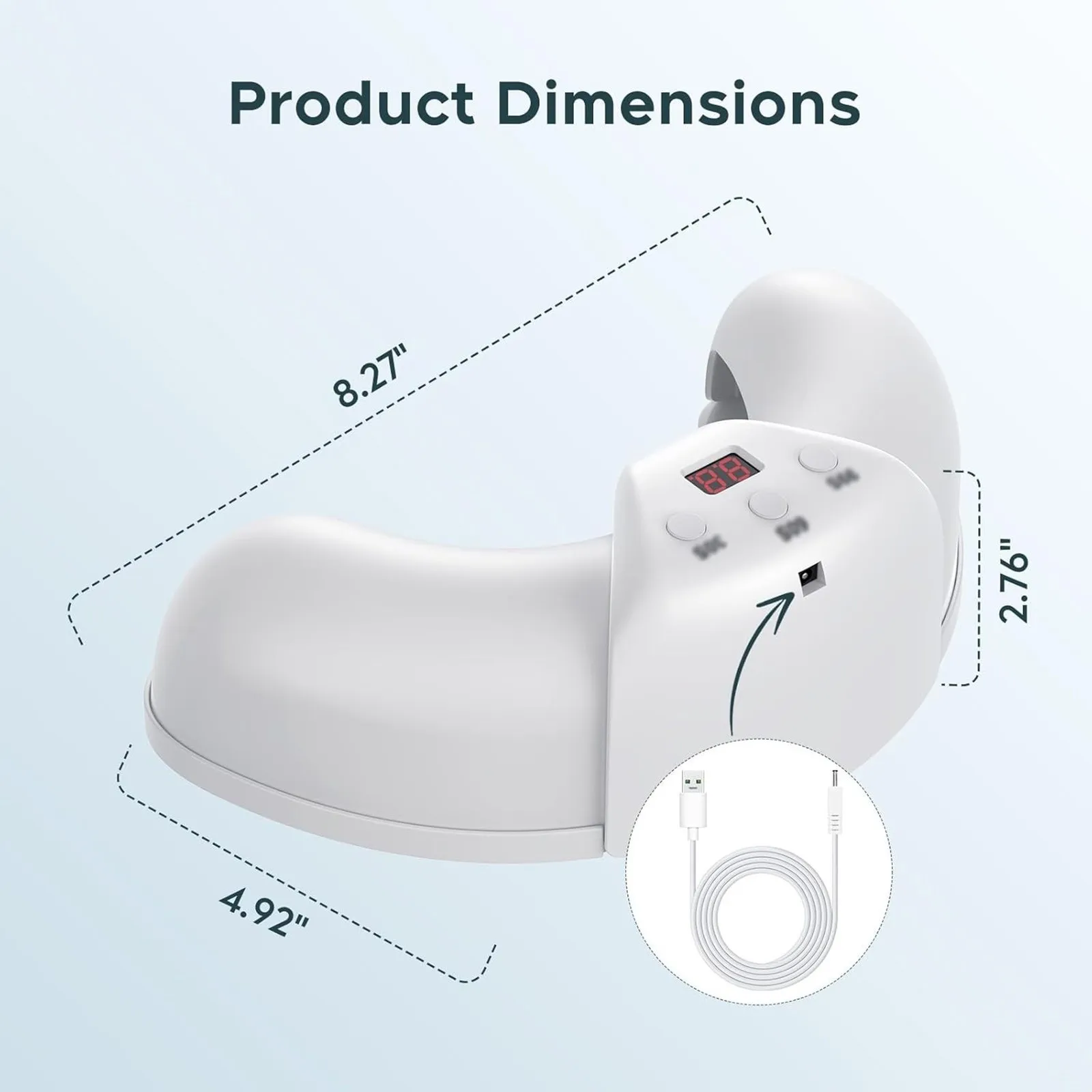 Nail Cleaning and Care Equipment For Toenail Nail Fungus Treatment Device Home Manicure Therapy Machine Remove Damaged Nail